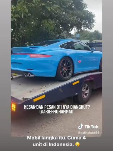 Reaksi Arief Muhammad lihat Porsche miliknya yang dibeli Doni Salmanan disita polisi