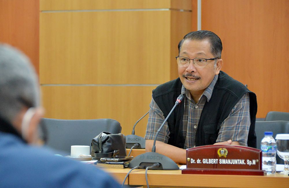 Anggota DPRD DKI Jakarta fraksi PDIP Gilbert Simanjuntak