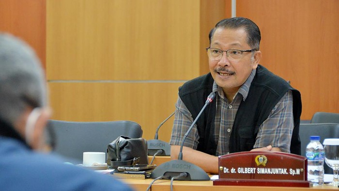 Anggota DPRD DKI Jakarta fraksi PDIP Gilbert Simanjuntak