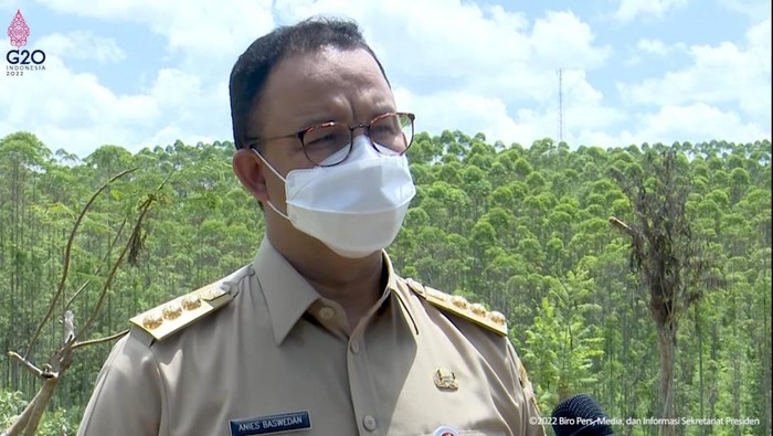Gubernur DKI Anies Baswedan