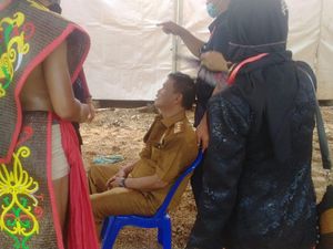 Gubernur Sulteng Rusdy Mastura Pingsan saat Ritual di IKN