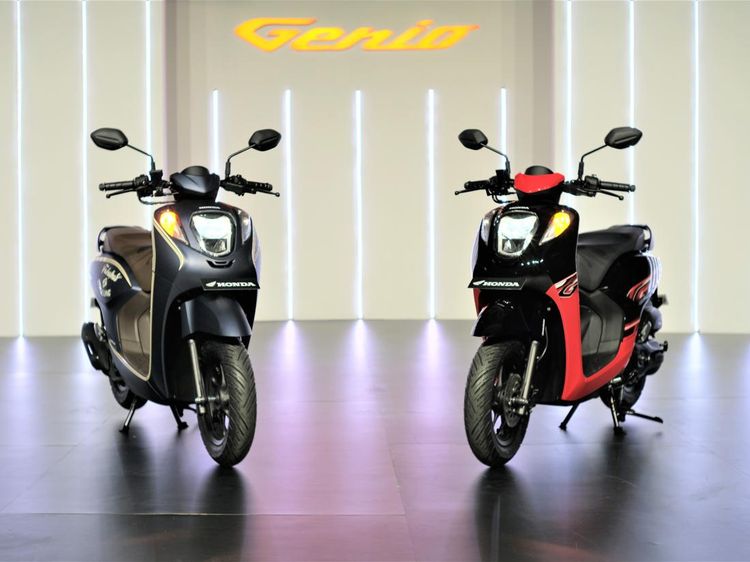 Lihat Lebih Dekat Honda Genio Terbaru, Kini Pakai Velg 12 Inchi