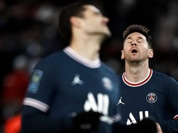 Dilansir dari Opta, Messi jadi pemain di lima liga top Eropa yang paling sering sepakannya kena tiang gawang. Setidaknya tujuh kali sudah sepakannya kena tiang gawang! (AP)