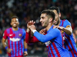 Ferran Torres (22 tahun) pemain sayap kiri ini bisa jadi pembeda. Musim lalu, enam gol dan enam assist dikemasnya dari 24 laga di seluruh kompetisi (AP)