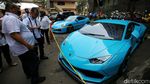 Penampakan Porsche, Lamborghini dan Moge Doni Salmanan yang Disita