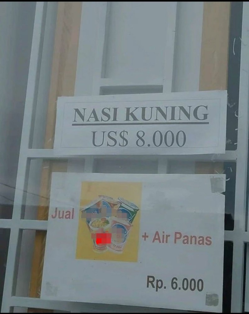 Kocak! 10 Penulisan Salah Harga Ini Bikin Pelanggan Bangkrut