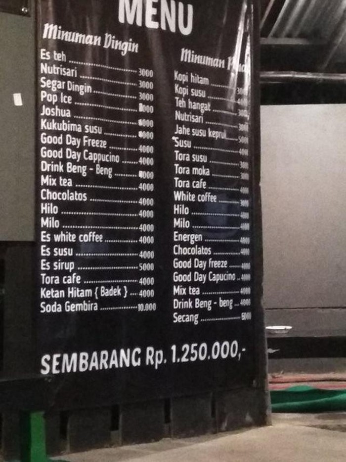 Kocak! 10 Penulisan Salah Harga Ini Bikin Pelanggan Bangkrut