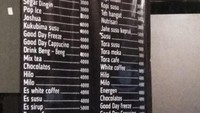 Menghindari pesanan yang tak jelas, kedai minuman ini punya trik sendiri. Siapapun yang memesan menu sembarang atau terserah harus membayar Rp 1.250.000. Foto: 1cak.com