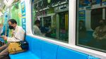 Seperti KRL, Duduk di MRT Sudah Tak Perlu Jaga Jarak
