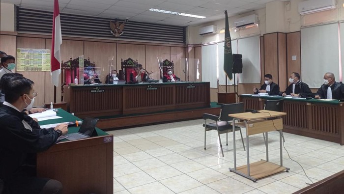 Sidang Adam Deni (Wilda-detikcom)