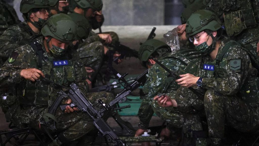 Was-was Diinvasi China, Taiwan Pelajari Strategi Perang Ukraina