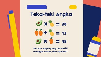 Cuma Butuh Fokus! Bisakah Kamu Menjawab 8 Teka-teki Asah Otak dalam Waktu 5 Detik?