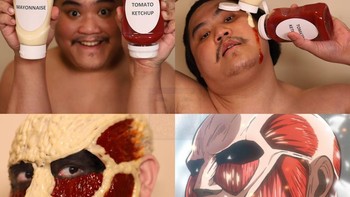 Menjadi Titan. Foto: Lowcostcosplayth