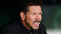Atletico Madrid tentu harap-harap cemas karena rekor buruk masih menghantui Diego Simeone saat melawan Barcelona. Akankah rekor buruk itu berakhir? (Foto: Getty Images/Fran Santiago)