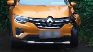 Ringsek, Ini Penampakan Mobil Dimas Kembaran Raffi Ahmad Usai Kecelakaan