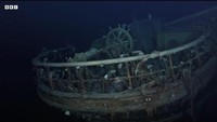 Sebuah ekspedisi bernama Endurance 22 dilakukan. Setelah berminggu-minggu pencarian, endurance ditemukan. (BBC/Falklands Maritime Heritage Trust and National Geographic)