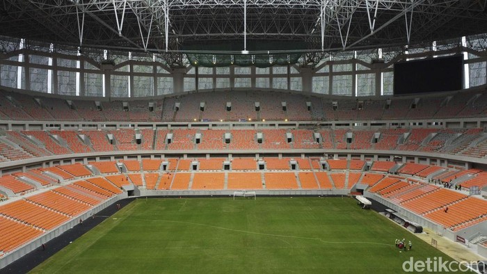 PT Jakarta Propertindo (JakPro) mengungkap progres pembangunan Jakarta International Stadium (JIS). Pembangunan stadion tersebut telah mencapai 98%.