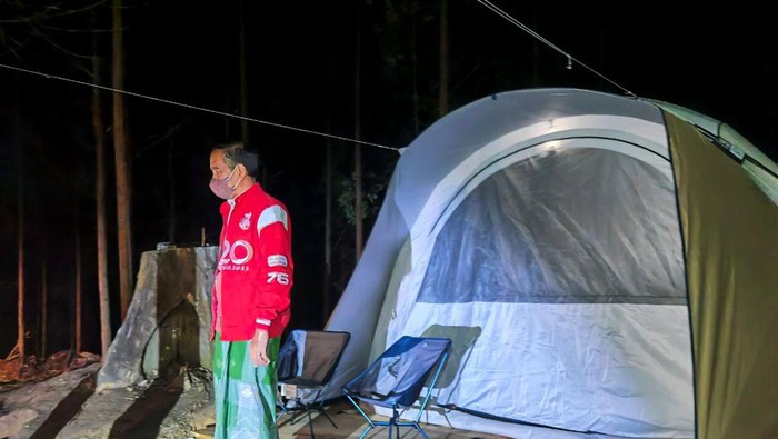 Jokowi camping di IKN