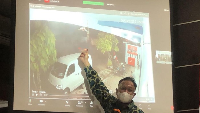 Komnas HAM putar rekaman CCTV penangkapan tersangka teroris dokter Sunardi