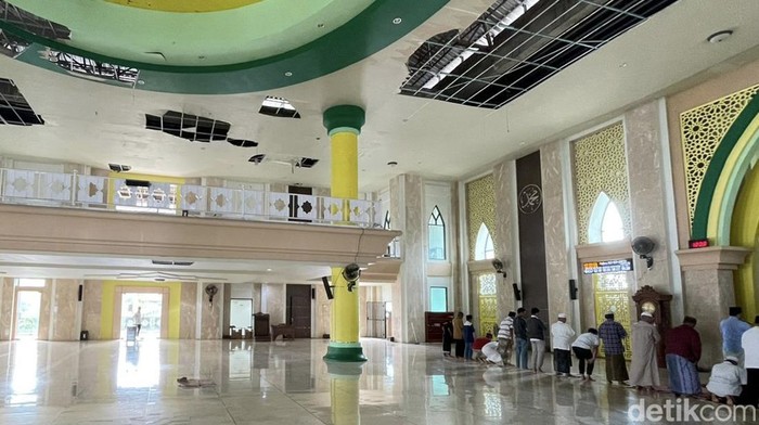 Kondisi Masjid Agung KH Abdul Rahman Ambo Dalle di Parepare memprihatinkan