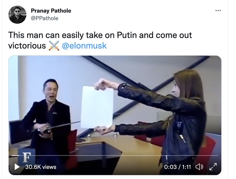 Meme Musk Putin