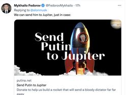 Meme Elon Musk Adu Jotos dengan Vladimir Putin