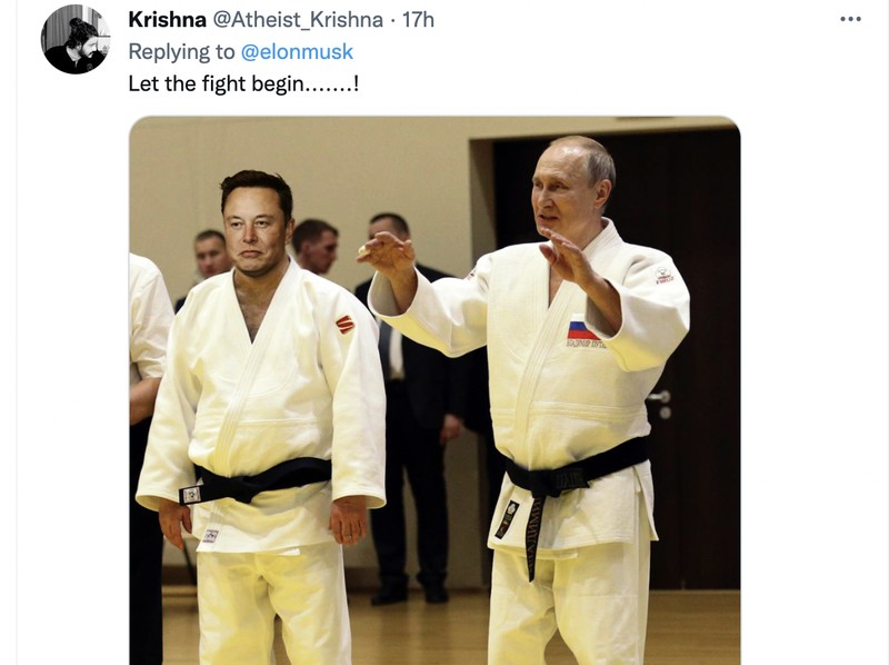 Meme Musk Putin