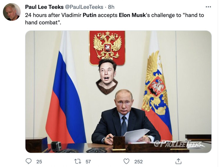 Meme Musk Putin