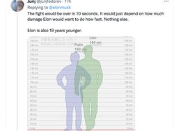 Meme Elon Musk Adu Jotos dengan Vladimir Putin