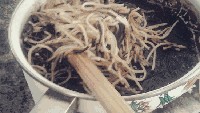Kejadian apes lagi saat masak pasta. Ditinggal sebentar saat masak, bumbunya langsung gosong.  Foto: Instagram
