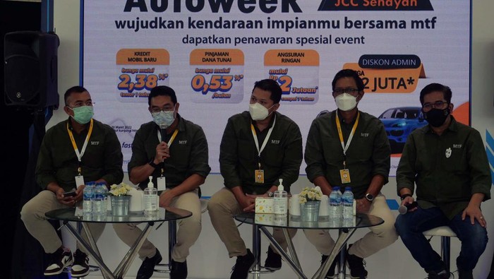 Mandiri Tunas Finance (MTF) menyasar pangsar pasar kredit mobil. Mereka pun hadir di Jakarta Auto Week 2022.