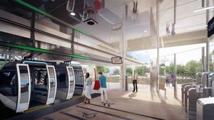 Potret Kereta Gantung Paris, Proyeknya Diperkirakan Senilai Rp 2 T