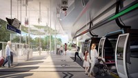 Transportasi kereta gantung sepanjang 4,5 km akan menghubungkan berbagai tempat di pinggiran kota Metro Paris. (Ile-de-France Mobilities)