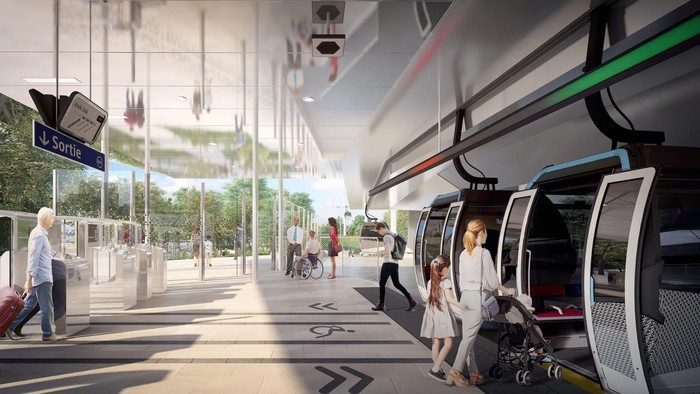 Paris Akan Bangun Transportasi Kereta Gantung Senilai Rp 2 T! Paris Akan Bangun Transportasi Kereta Gantung Senilai Rp 2 T!