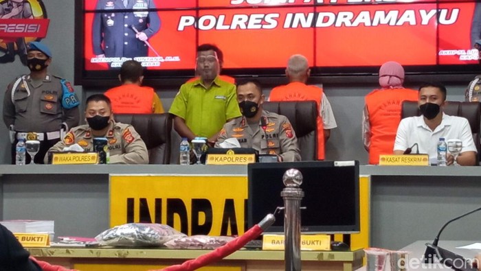 Pelaku korupsi di Kabupaten Indramayu ditangkap.