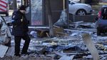 Penampakan Ibu Kota Ukraina Porak Poranda Diserang Rusia
