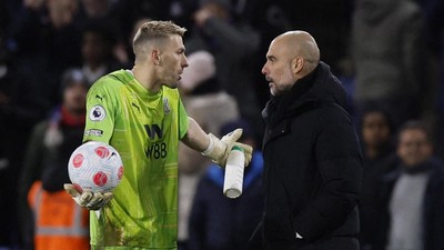 Aksi Vicente Guaita Gagalkan Kans City, Sampai Disamperin Pep