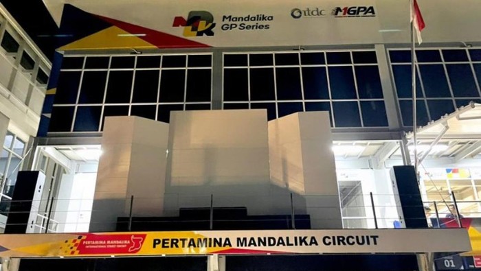 Podium MotoGP Mandalika
