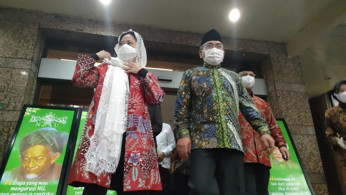 Puan temui Ketum PBNU Yahya Staquf
