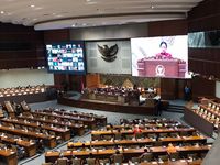 DPR Gelar Paripurna Pembukaan Masa Sidang IV 2021-2022, 333 Anggota Hadir