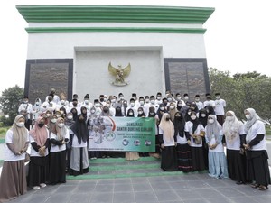 Santri di Banten Deklarasi Dukung Ganjar Maju di Pemilu 2024