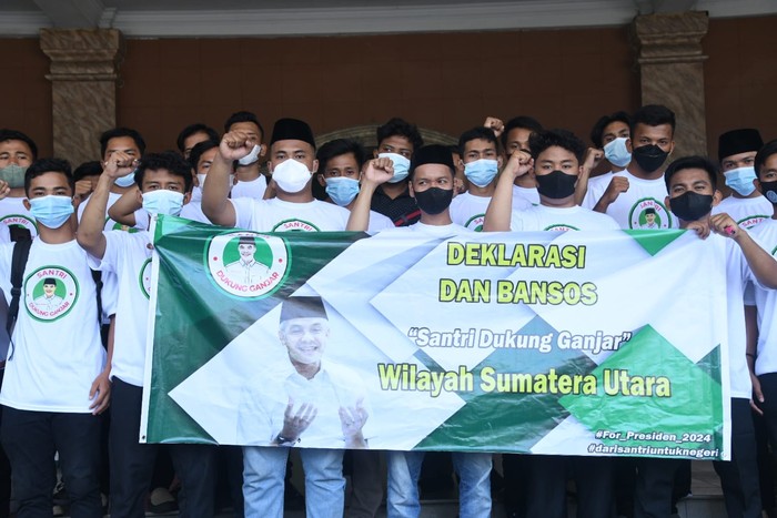 Santri Relawan Ganjar di Sumut