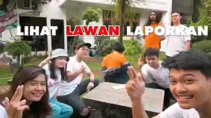 Screenshot video kolaborasi KPK dengan Indra Kenz (Twitter @KPK_RI)