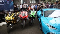 Misalnya Kawasaki Ninja H2, Ducati Superleggera V4, dan Kawasaki ZX-10R Foto: Agung Pambudhy
