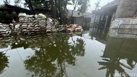 Sejumlah personel Dinas Sumber Daya Air (SDA) atau pasukan biru dilaporkan sudah dikerahkan untuk mengangkut tanah di lokasi got ini.
