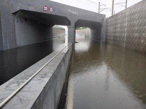 Sempat Banjir, Terowongan Parimeter Selatan Bandara Soetta Kini Surut