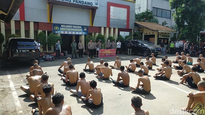 40 remaja diamankan polisi hendak tawuran di Makassar.
