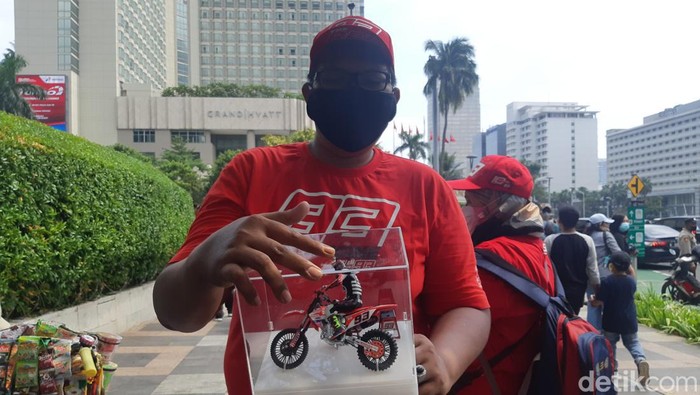 Fans Marc Marquez di Jakarta