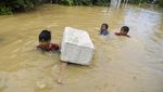 Usai Hujan Deras, Balikpapan Kaltim Terendam Banjir