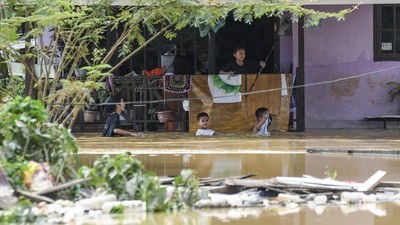 Usai Hujan Deras, Balikpapan Kaltim Terendam Banjir
